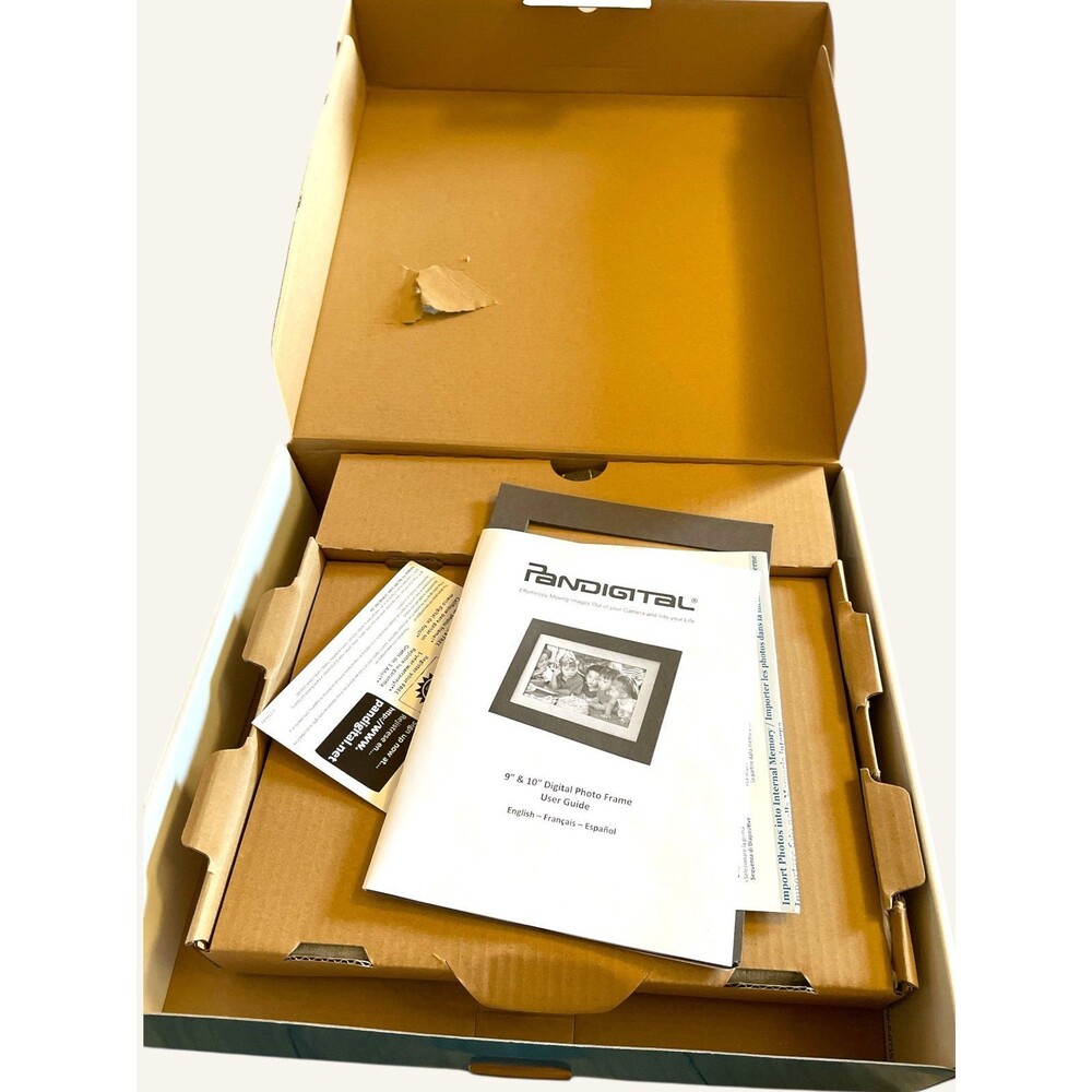NEW PanImage PanDigital LARGE 10 Inch Digital Led Photo Frame Remote Control - Picture 4 of 6